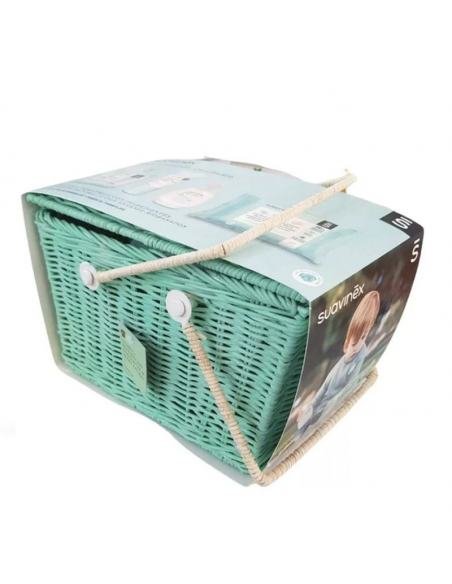 CESTA PRIMEROS CUIDADOS VERDE SUAVINEX