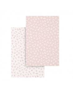 BAJERA CUNA 2 UDS LIBERTY ROSA  CAMBRASS
