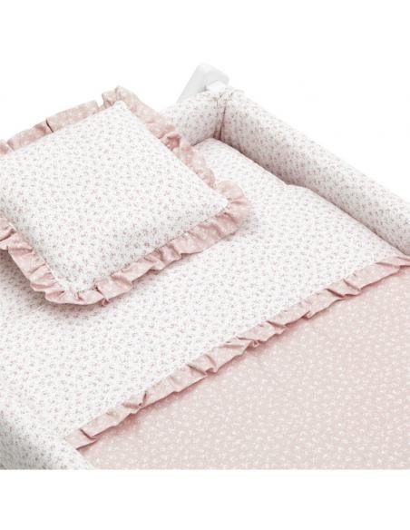 MINICUNA TIJERA MADERA BLANCA LIBERTY ROSA CAMBRASS
