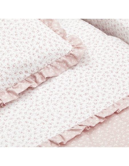 MINICUNA TIJERA MADERA BLANCA LIBERTY ROSA CAMBRASS