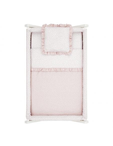 MINICUNA TIJERA MADERA BLANCA LIBERTY ROSA CAMBRASS