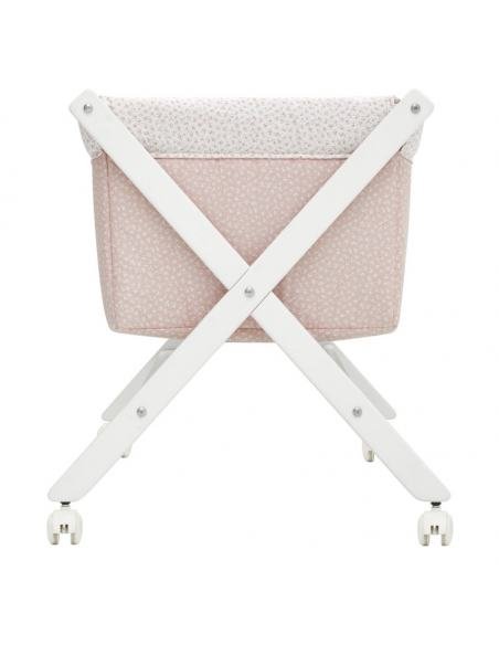 MINICUNA TIJERA MADERA BLANCA LIBERTY ROSA CAMBRASS