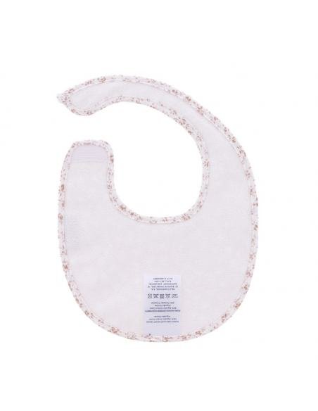 BABERO REDONDO CON VELCRO LIBERTY ROSA CAMBRASS