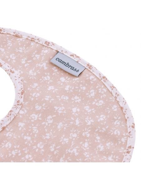BABERO REDONDO CON VELCRO LIBERTY ROSA CAMBRASS