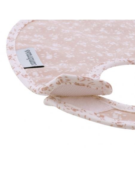 BABERO REDONDO CON VELCRO LIBERTY ROSA CAMBRASS