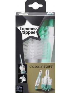 CEPILLO LIMPIA BIBERONES Y TETINAS VERDE TOMMEE TIPPEE 2