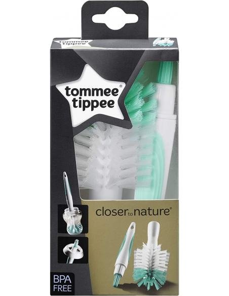 CEPILLO LIMPIA BIBERONES Y TETINAS VERDE TOMMEE TIPPEE