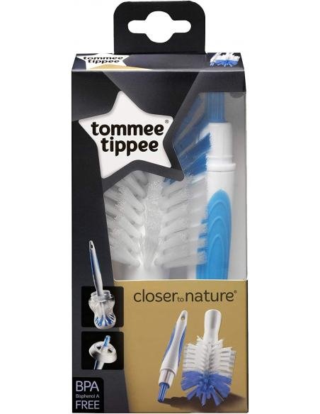 CEPILLO LIMPIA BIBERONES Y TETINAS AZUL TOMMEE TIPPEE