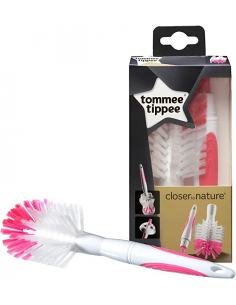 CEPILLO LIMPIA BIBERONES Y TETINAS ROSA TOMMEE TIPPEE