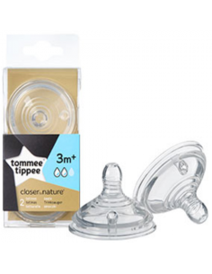 TETINAS CLOSER TO NATURE PACK DE 2 TOMMEE TIPPEE