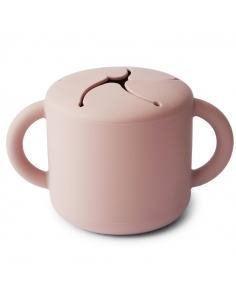 TAZA SNACK SILICONA BLUSH MUSHIE