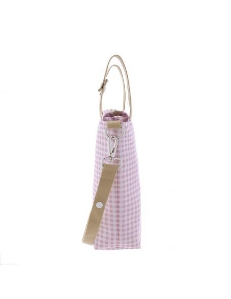 BOLSO TALEGA VICHY ROSA CAMBRASS