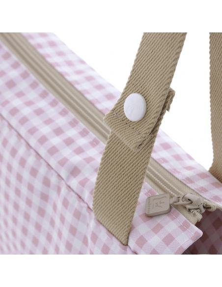 BOLSO TALEGA VICHY ROSA CAMBRASS