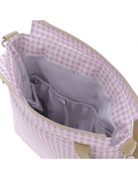 BOLSO TALEGA VICHY ROSA CAMBRASS