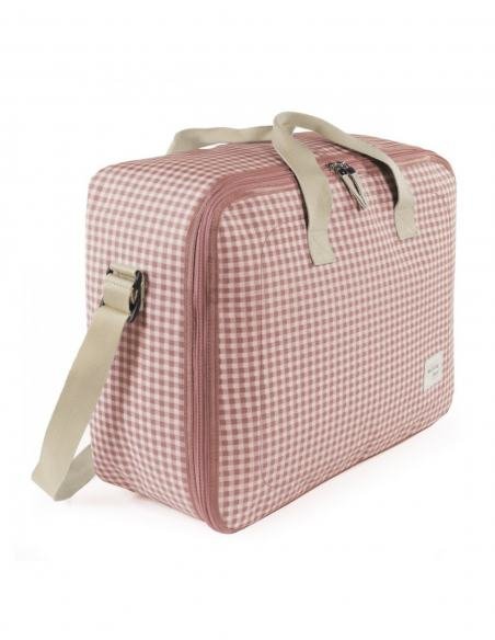 MALETA I LOVE VICHY ROSA WALKING MUM