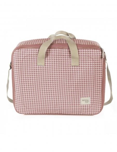 MALETA I LOVE VICHY ROSA WALKING MUM