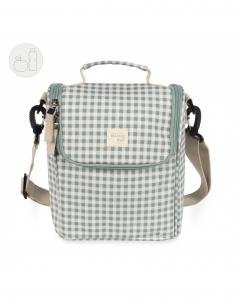 BOLSA TERMICA I LOVE VICHY VERDE WALKING MUM