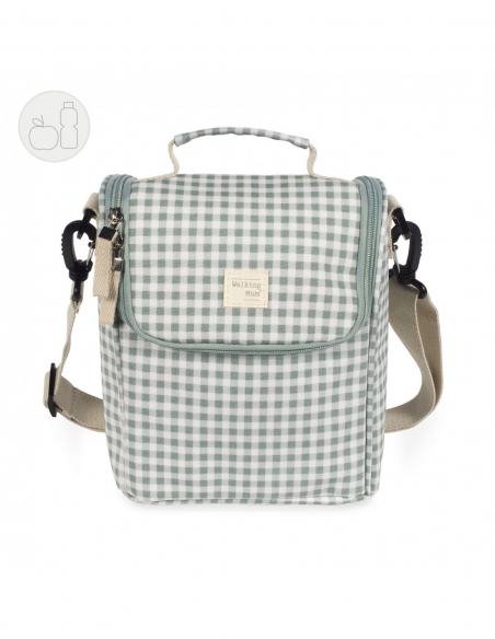 BOLSA TERMICA I LOVE VICHY VERDE WALKING MUM