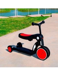 TRICICLO 6-1 RIDE AND ROLL ROJO ASALVO