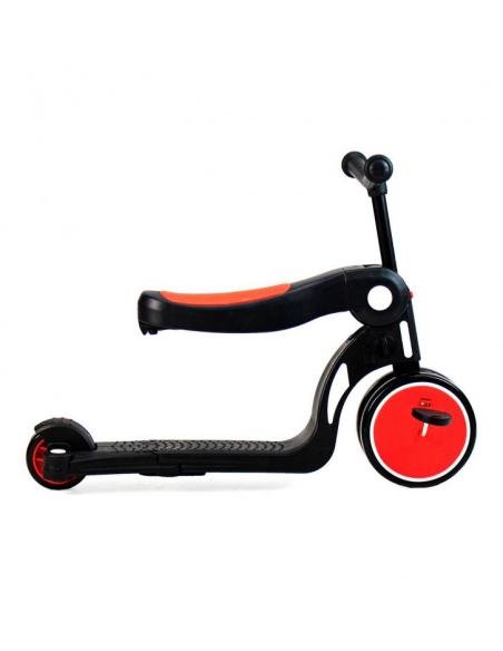 TRICICLO 6-1 RIDE AND ROLL ROJO ASALVO