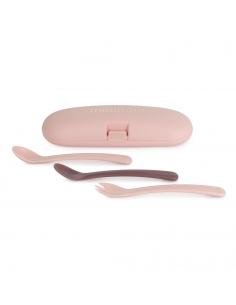 SET DE CUBIERTOS INFANTILES PICNEAT BLUSH MINILAND
