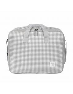 MALETA I LOVE VICHY GRIS WALKING MUM