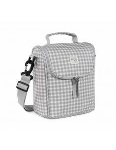 BOLSA TERMICA I LOVE VICHY GRIS WALING MUM 2