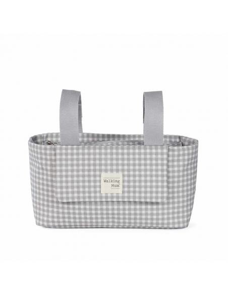 BOLSO ORGANIZADOR I LOVE VICHY GRIS WALKING MUM