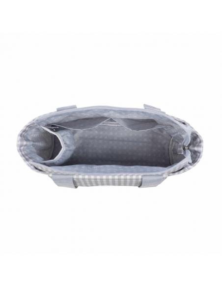 BOLSO ORGANIZADOR I LOVE VICHY GRIS WALKING MUM