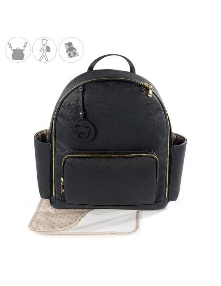 MOCHILA LONDON NEGRO PASITO A PASITO