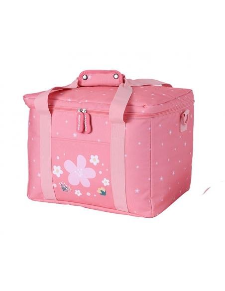 BOLSA NEVERA TERMICA GRANDE FLOWERS MONNEKA