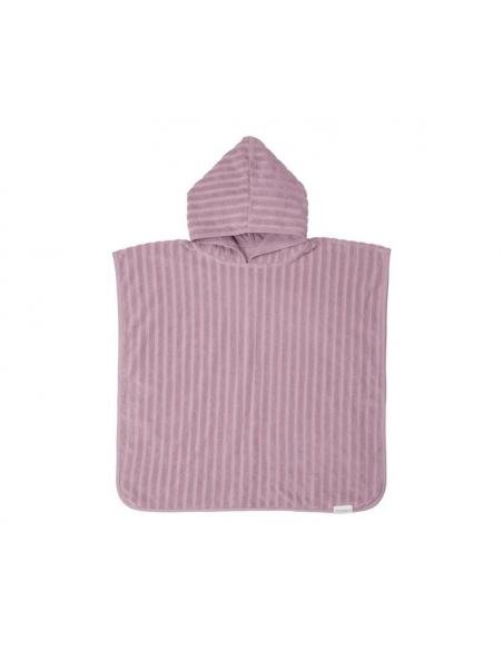 PONCHO DE BAÑO MALVA LITTLE DUTCH
