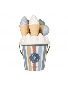 SET PLAYA HELADOS AZUL LITTLE DUTCH