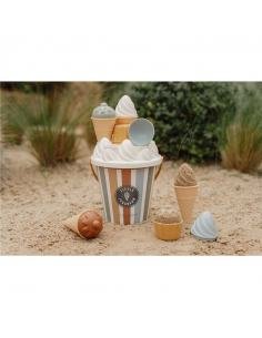 SET PLAYA HELADOS AZUL LITTLE DUTCH 2