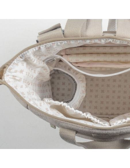 MOCHILA ECO MUM APRICOT WALKING MUM