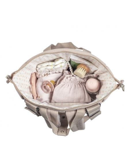 MOCHILA ECO MUM APRICOT WALKING MUM