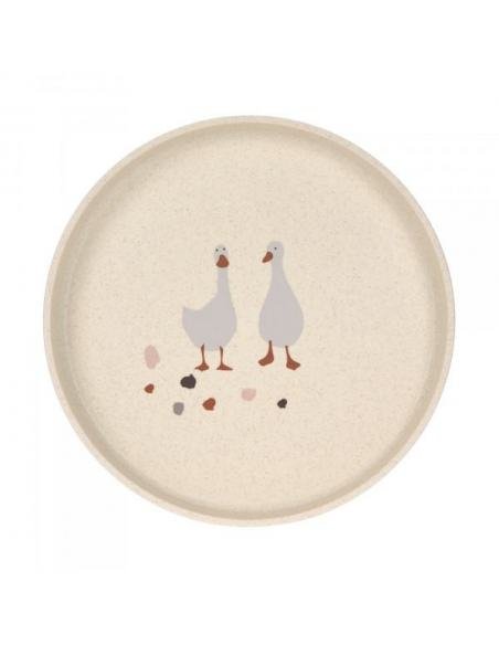 PLATO INFANTIL PEQUEÑO GRANJERO ,GANSO NATURALEZA LÄSSIG