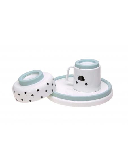 VAJILLA PORCELANA LITTLE CHUMS DOG LÁSSIG