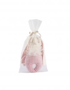 PEQUEÑA OLIVIA CUADROS ROSAS 34 CM ASI 2