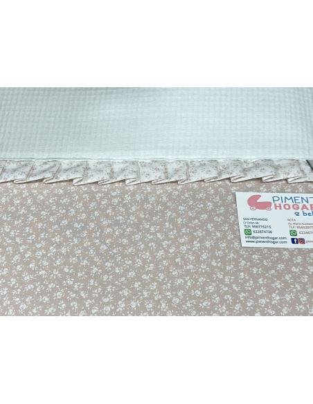 SACO CAPAZO FLORECITA ROSA D´PEQUES