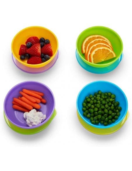 PACK CUENCOS CON TAPA Y CUCHARA LOVE A BOWLS MUNCHKIN