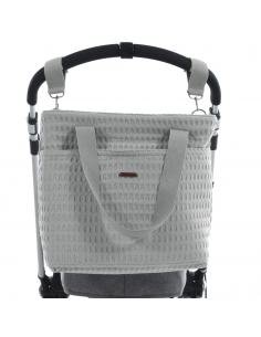 TALEGA TOTE BAG MENCIA GRIS UZTUIRRE