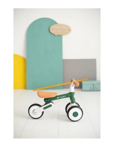 BICICLETA SIN PEDALES TEENY VERDE OLMITOS