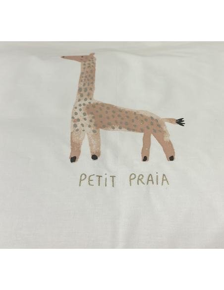 COLCHA MINICUNA RITA ROSA PETIT PRAIA
