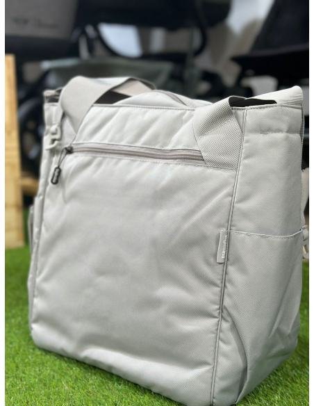 BOLSO DAY BAG GREENWICH SILVER GRIS CLARO INGLESINA