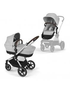 COCHECITO DOS PIEZAS EOS LUX LAVA GREY CYBEX