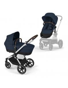 COCHECITO DOS PIEZAS EOS LUX OCEAN BLUE CYBEX