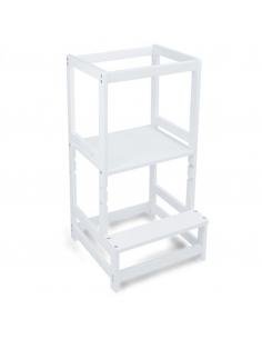 TORRE APRENDIZAJE BLANCO MONTESSORI TOCTOYS