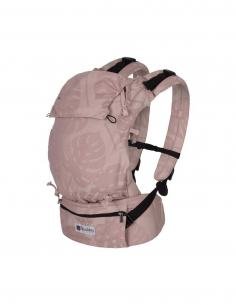 MOCHILA PORTABEBÉ E-CARRIER  PINK QUOKKABABY