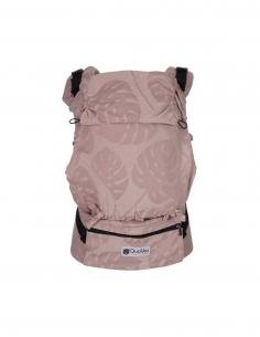 MOCHILA PORTABEBÉ E-CARRIER  PINK QUOKKABABY 2